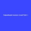 Tabarmar Kashi Chapter 1